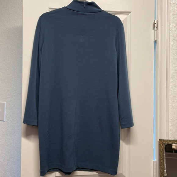 Club Monaco Mock Collar Mini Dress Medium - Picture 3 of 4